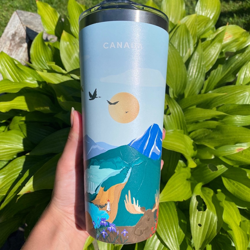 BRAND NEW✨Tim Hortons 2024 Canada Collection 22oz Stainless Steel Travel Mug
